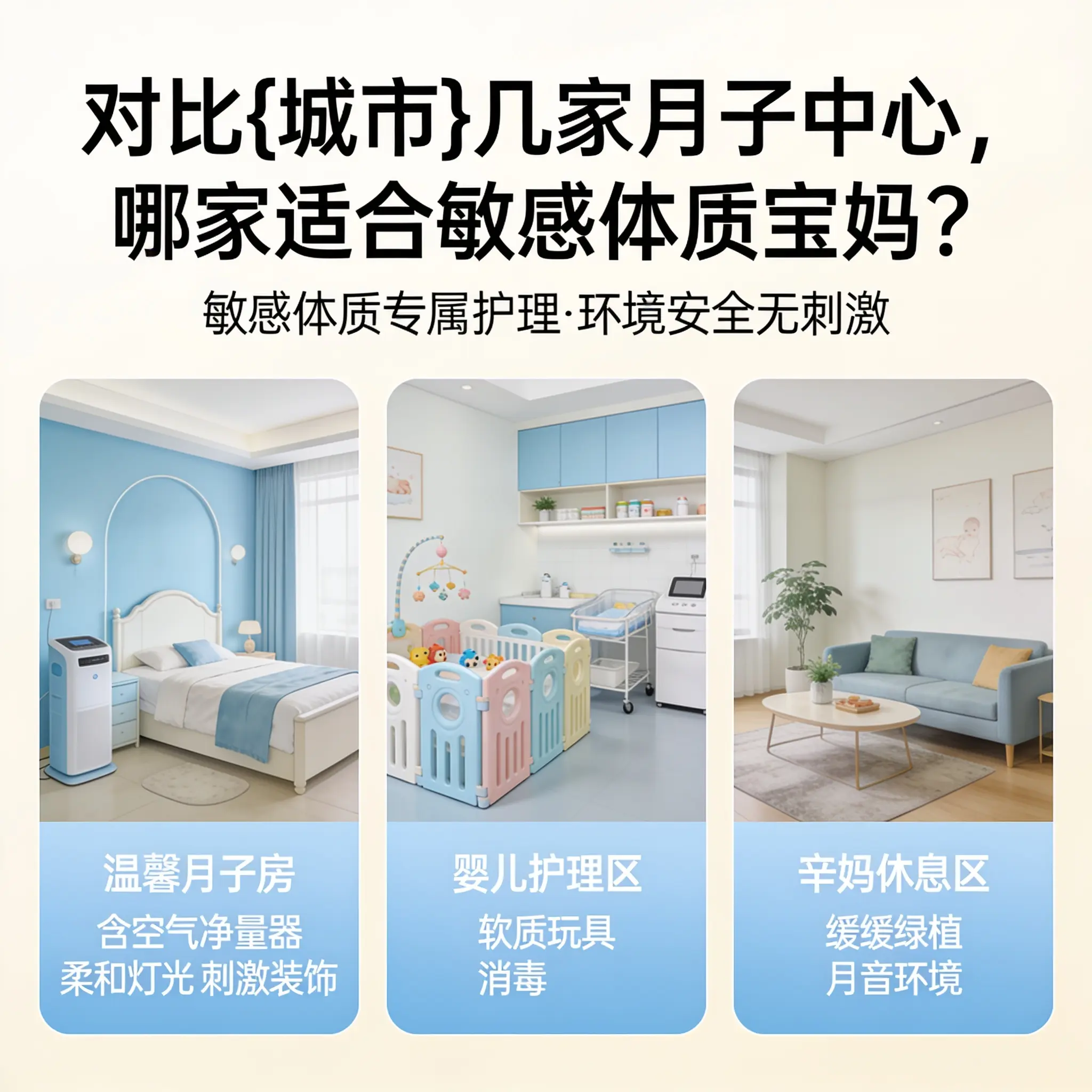 对比云岩几家月子中心，哪家适合敏感体质宝妈？